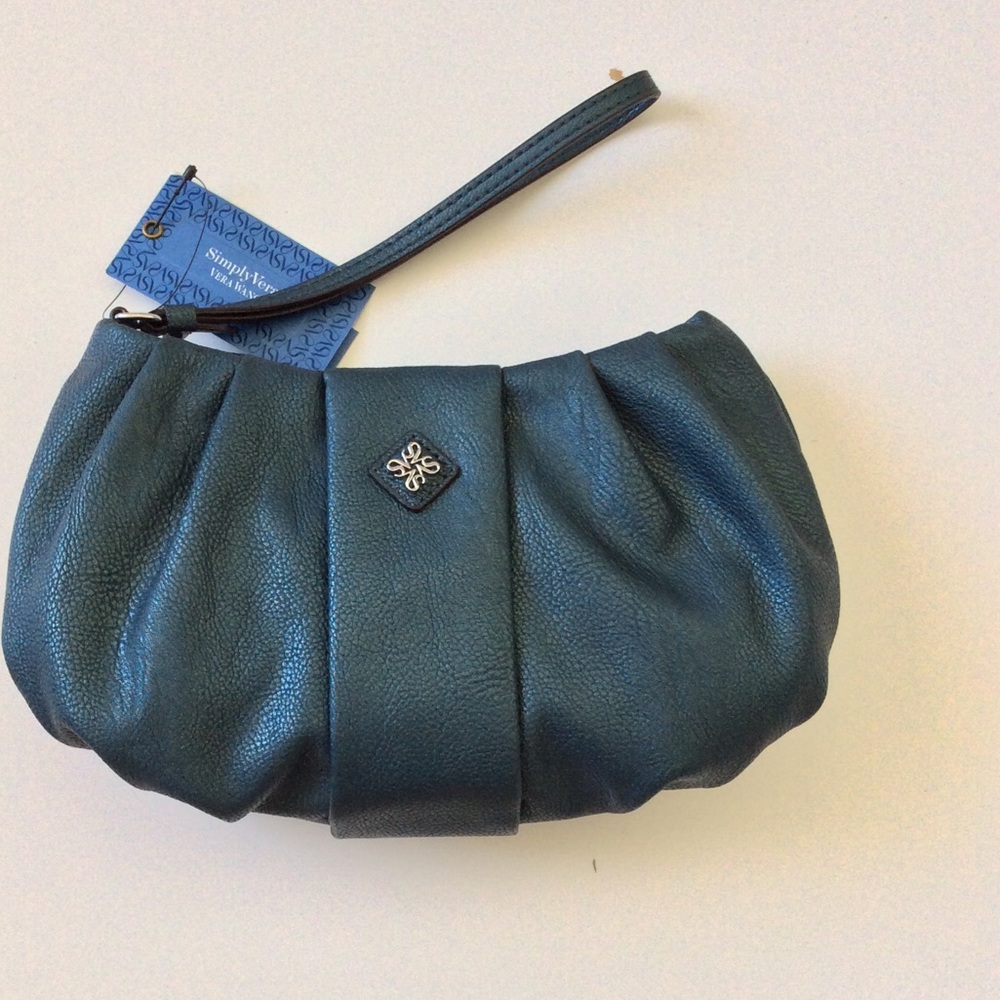 Simply Vera Teal Wristlet NWT 🎉Host Pick X3🎉